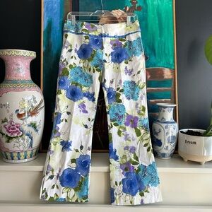 Y2K Floral Wide-Leg Pants